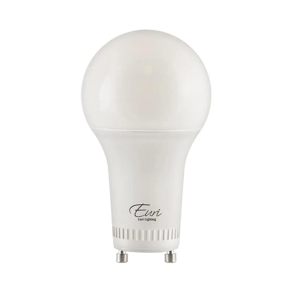 11W A19 Dimmable LED Bulb - 220 Degree Beam - GU24 Base - 1100 Lm - 2-Pack