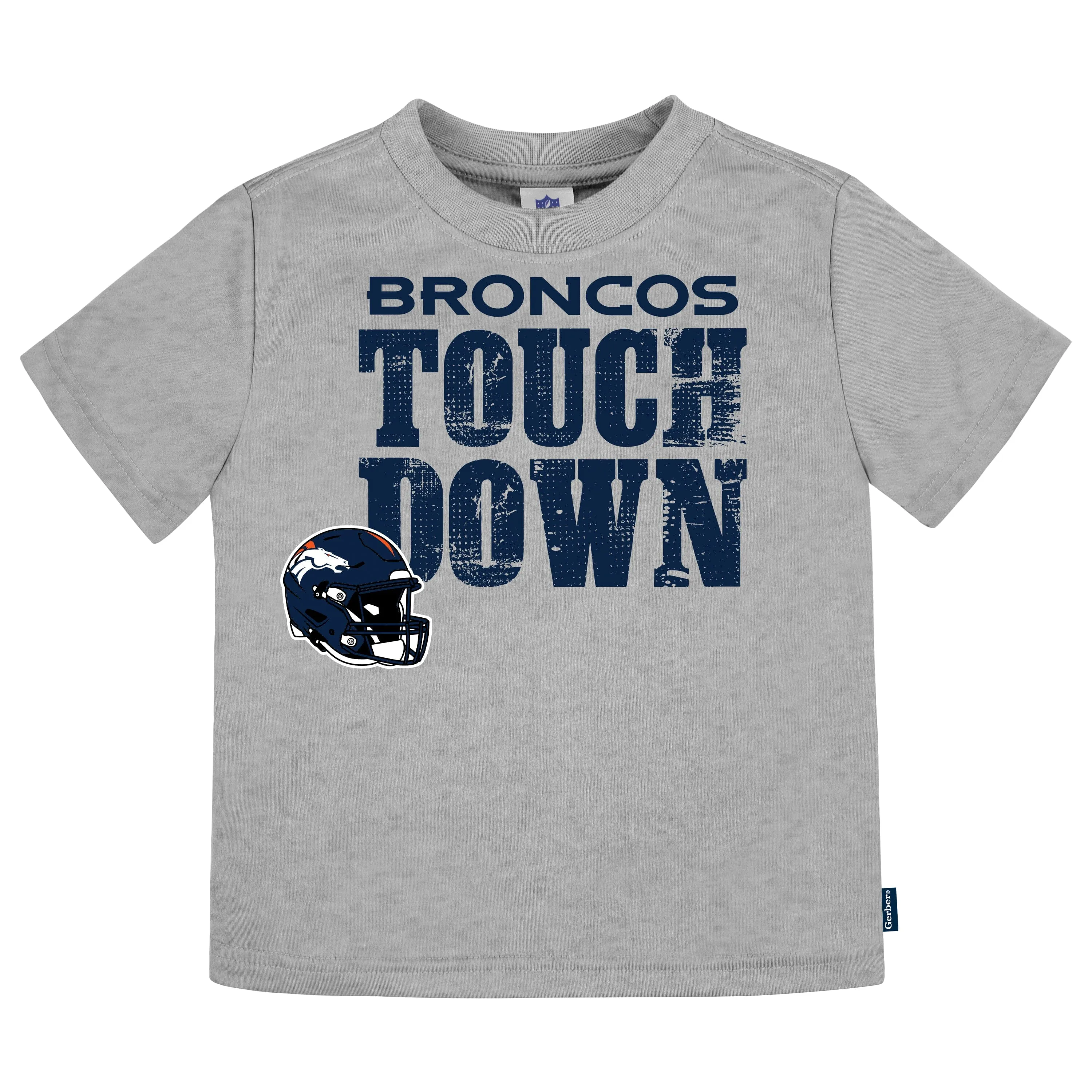 3-Pack Baby & Toddler Boys Broncos Short Sleeve Shirts