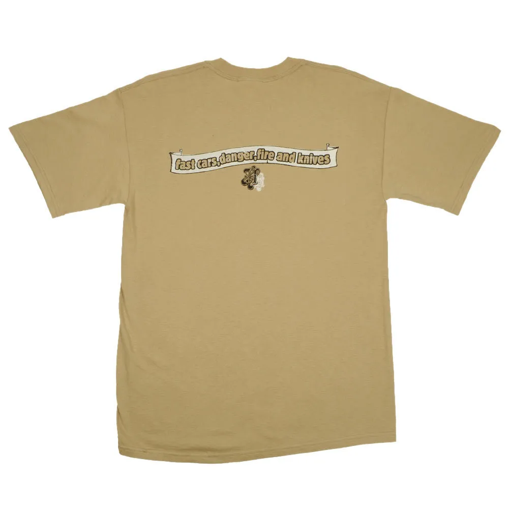 Aesop Rock - Fast Cars Men's Shirt, Tan