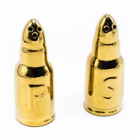 Caliber Gourmet Bullet Salt & Pepper Shakers