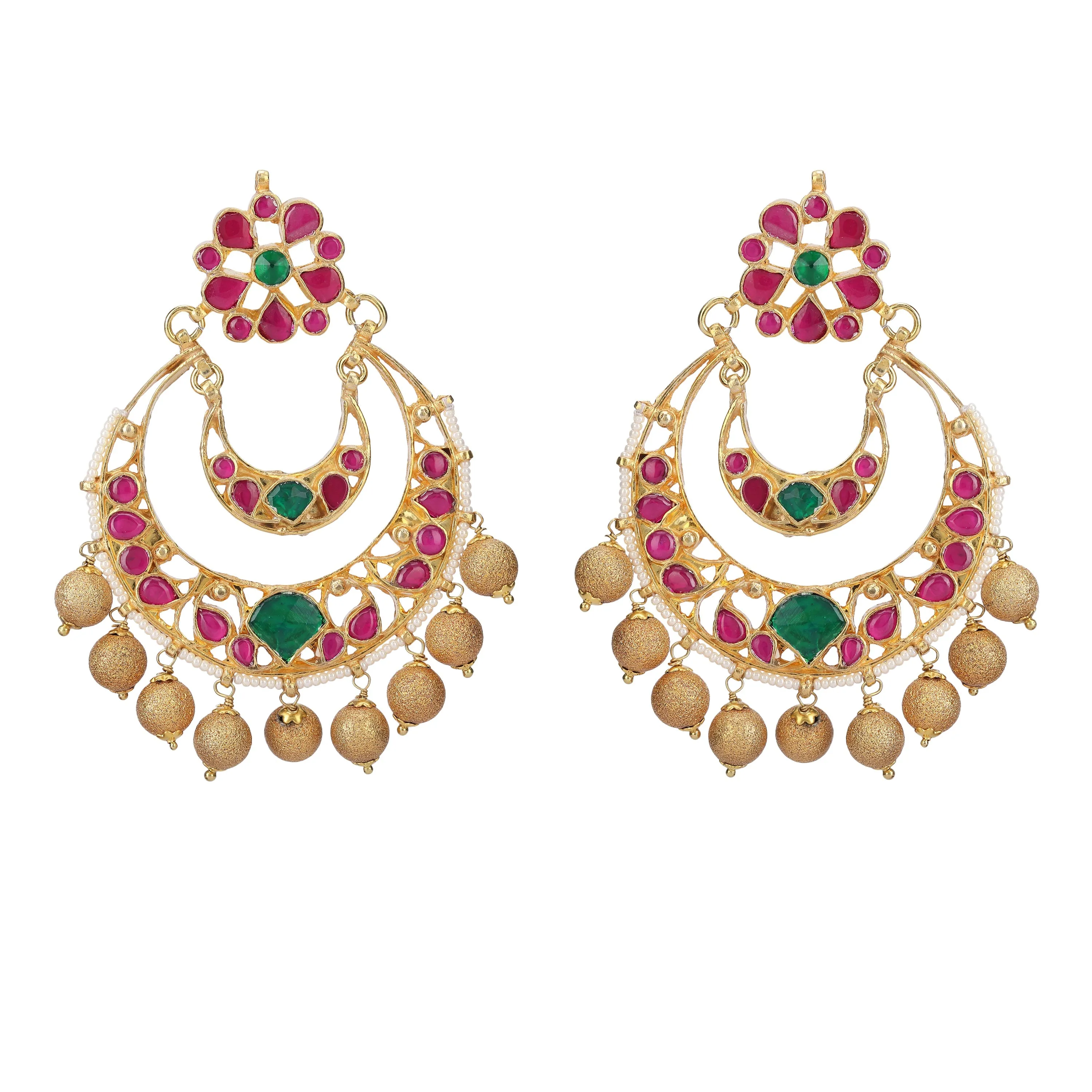 CHANDA KUNDAN NIRU EARRING