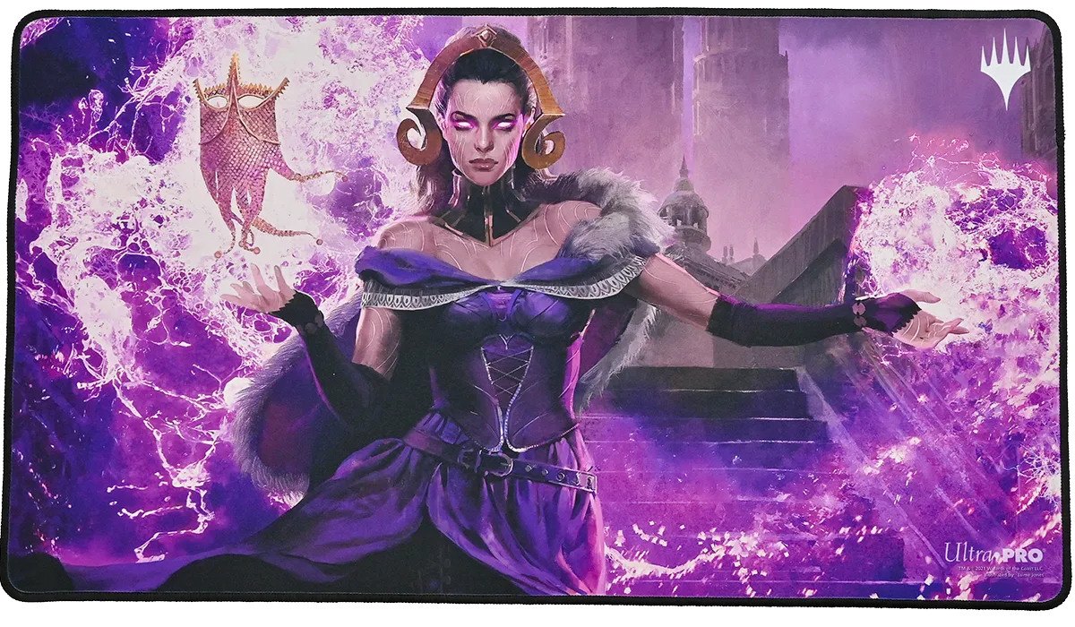 Double Masters Liliana, the Last Hope Stitched Standard Gaming Playmat for Magic: The Gathering