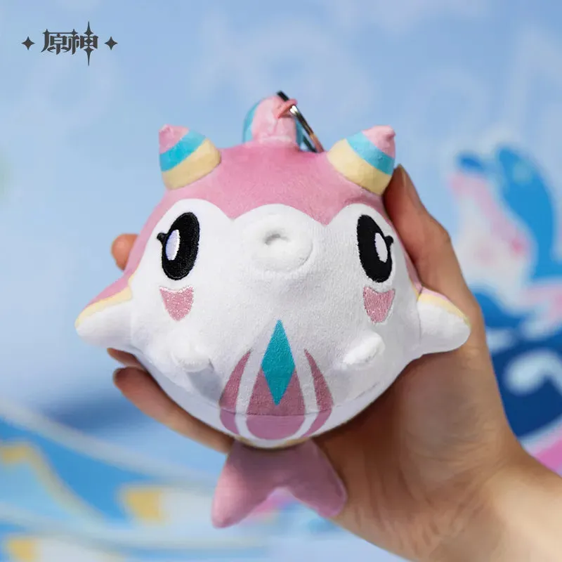 Genshin Impact Puffer Plush Keychain