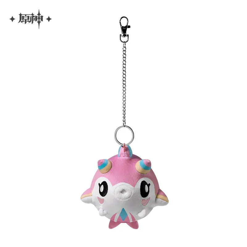 Genshin Impact Puffer Plush Keychain