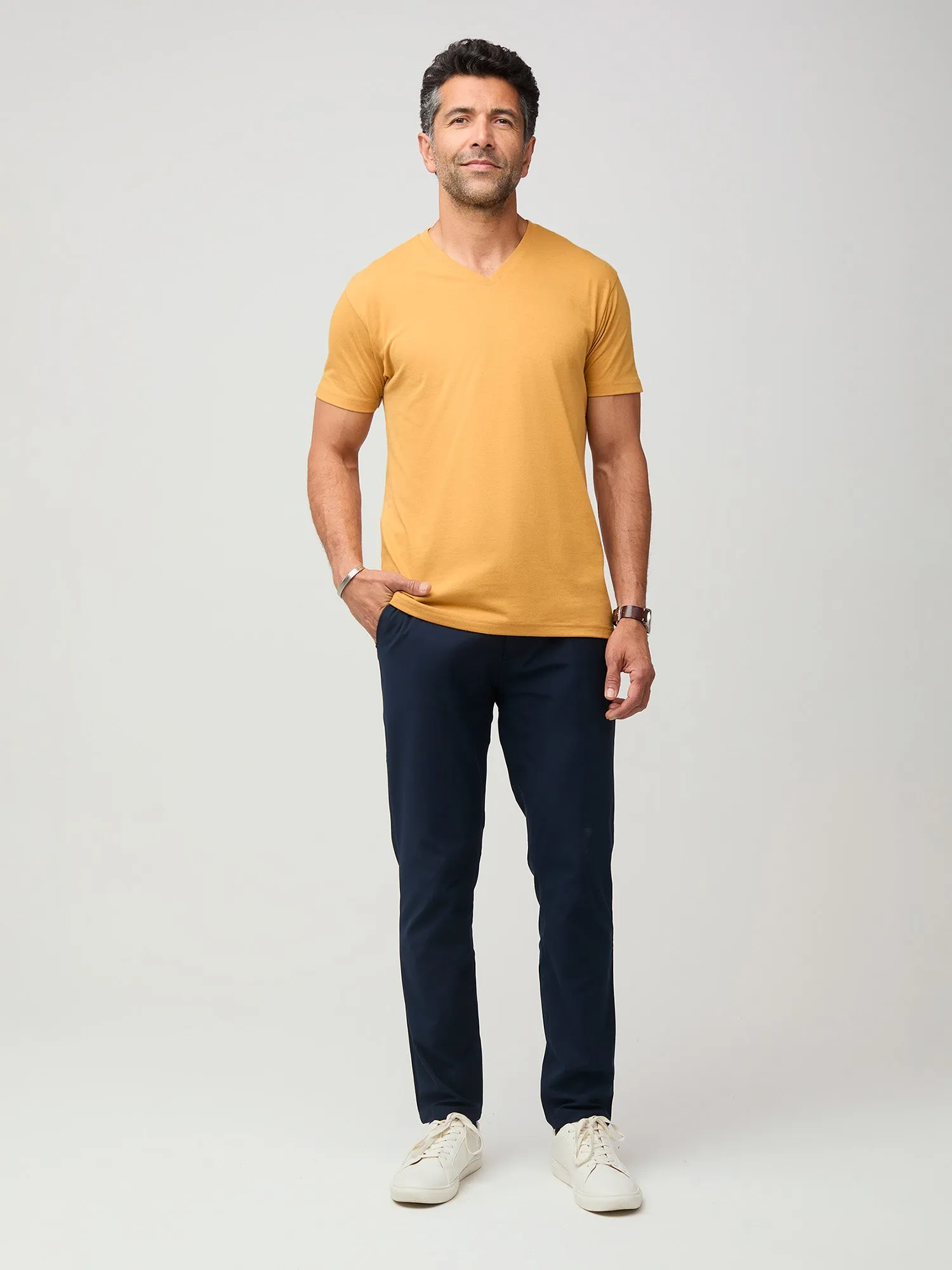 Golden V-Neck