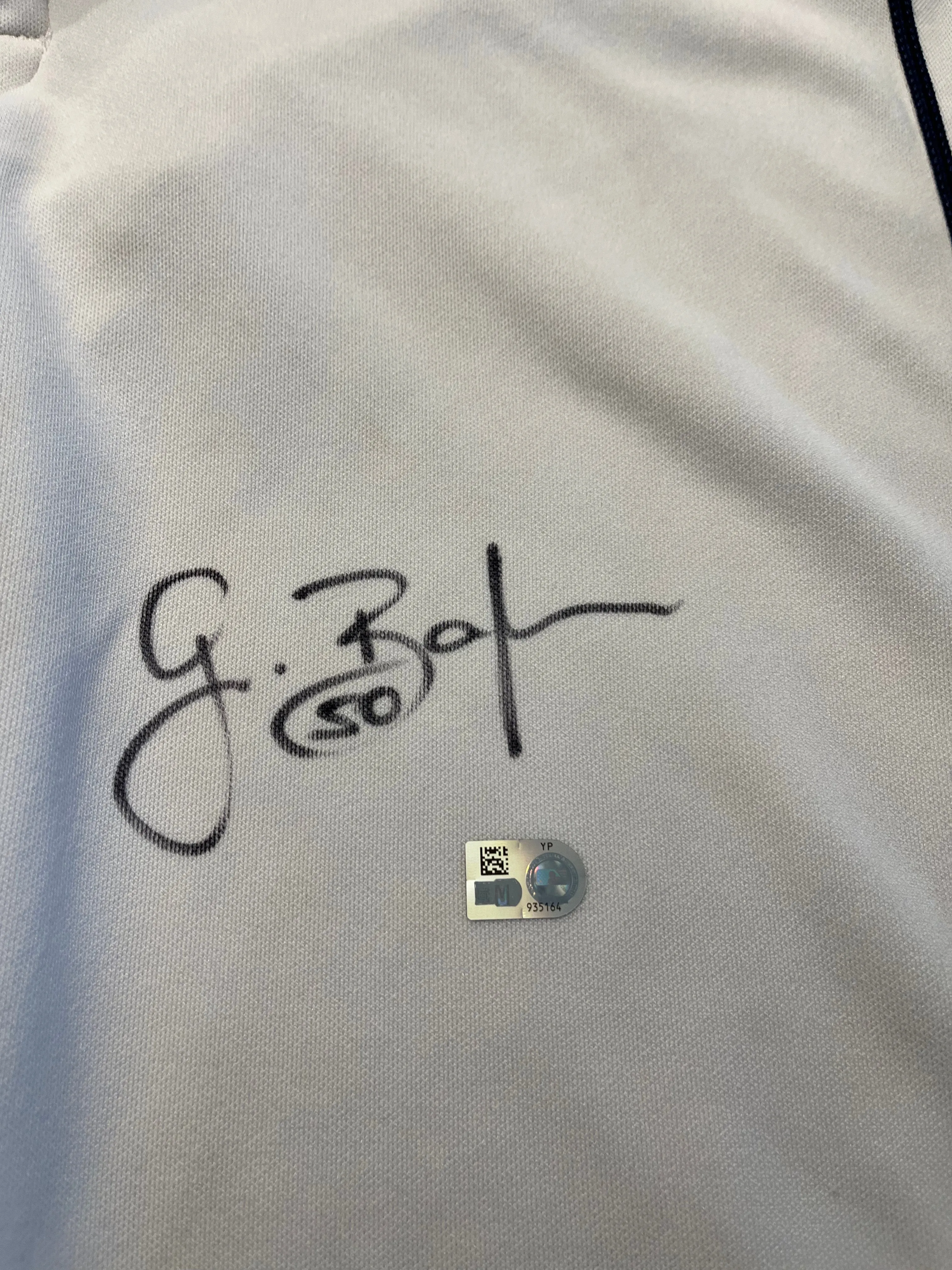 Grant Balfour Autographed Rays Pants - Player's Closet Project