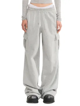 Gray Classic Jogging Sweatpants