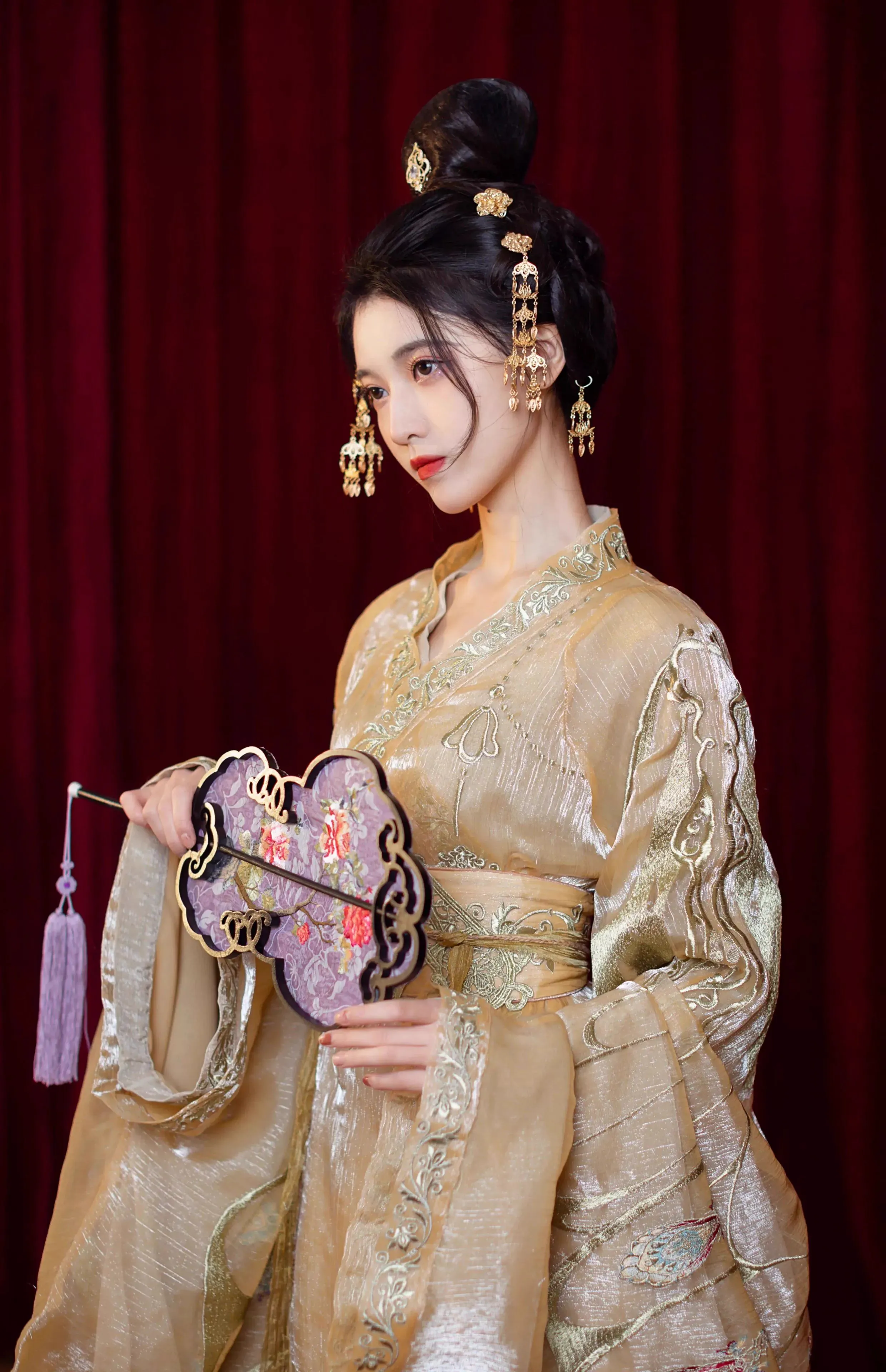 Han Dynasty Hanfu, Straight Hem Robe, Warring States, Chonghua 重华