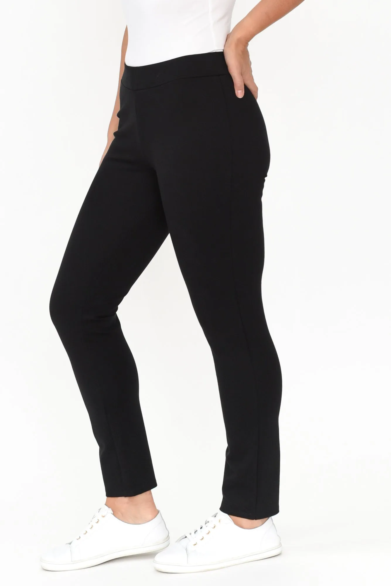 Kennelly Black Ponte Pants