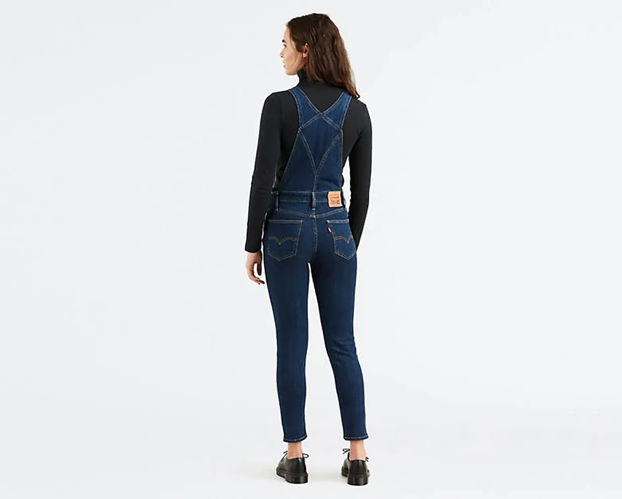 Levis Women's Skinny Overalls - Skinny Dip