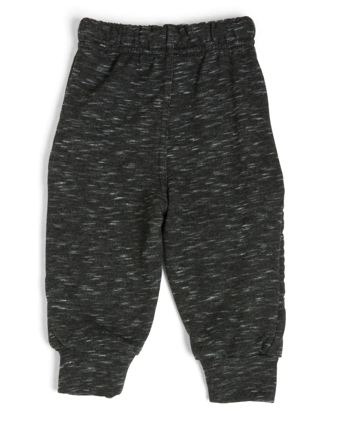 Littlest Prince French Terry Moto Sweatpants Black