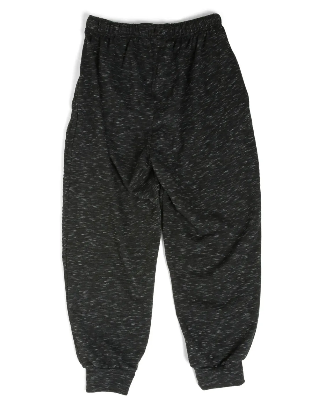 Littlest Prince French Terry Moto Sweatpants Black