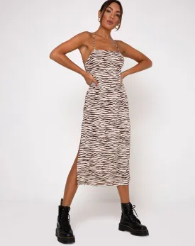 Mirzani Dress in Easy Tiger Cocoa