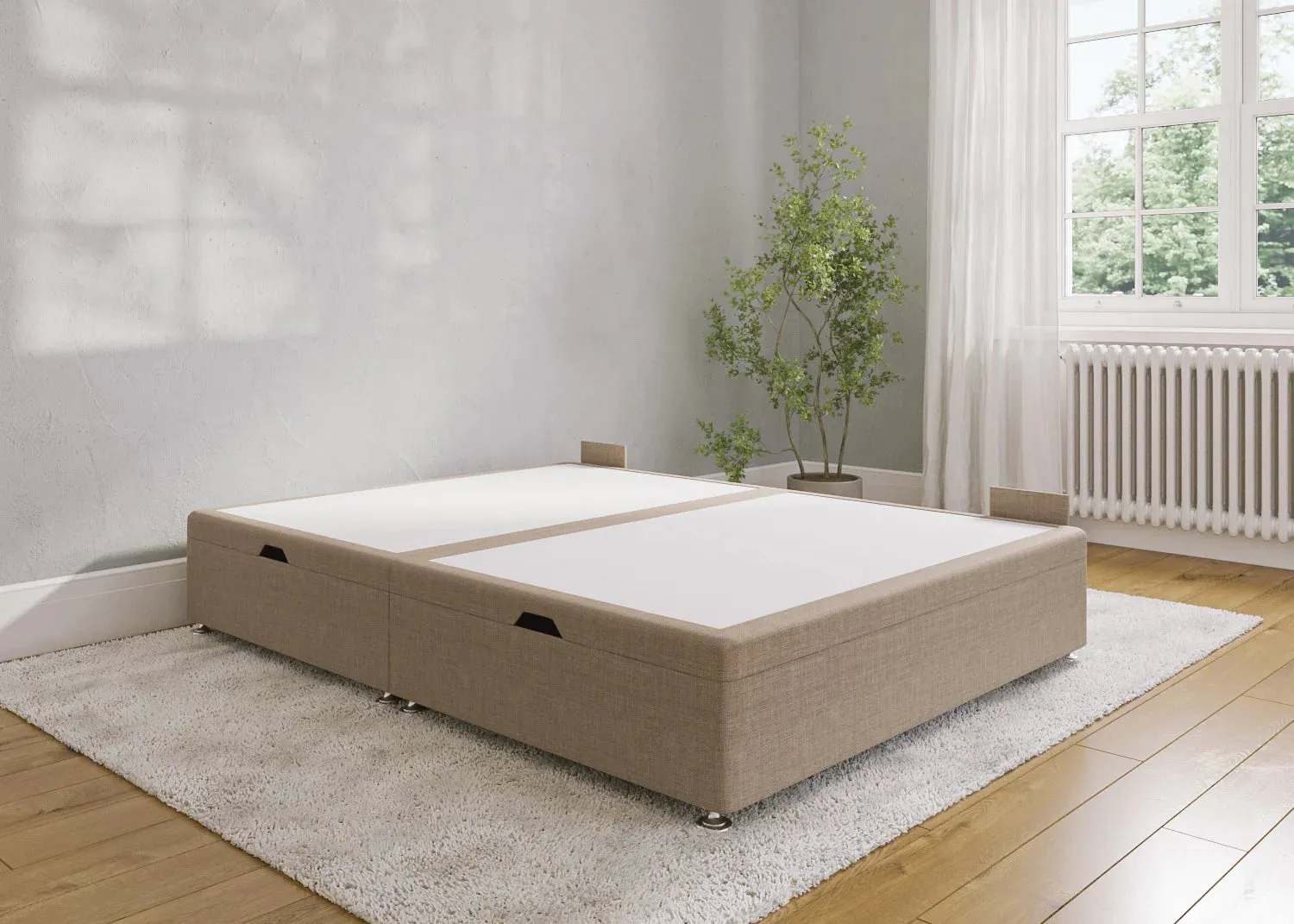 Side Lift Ottoman Bed