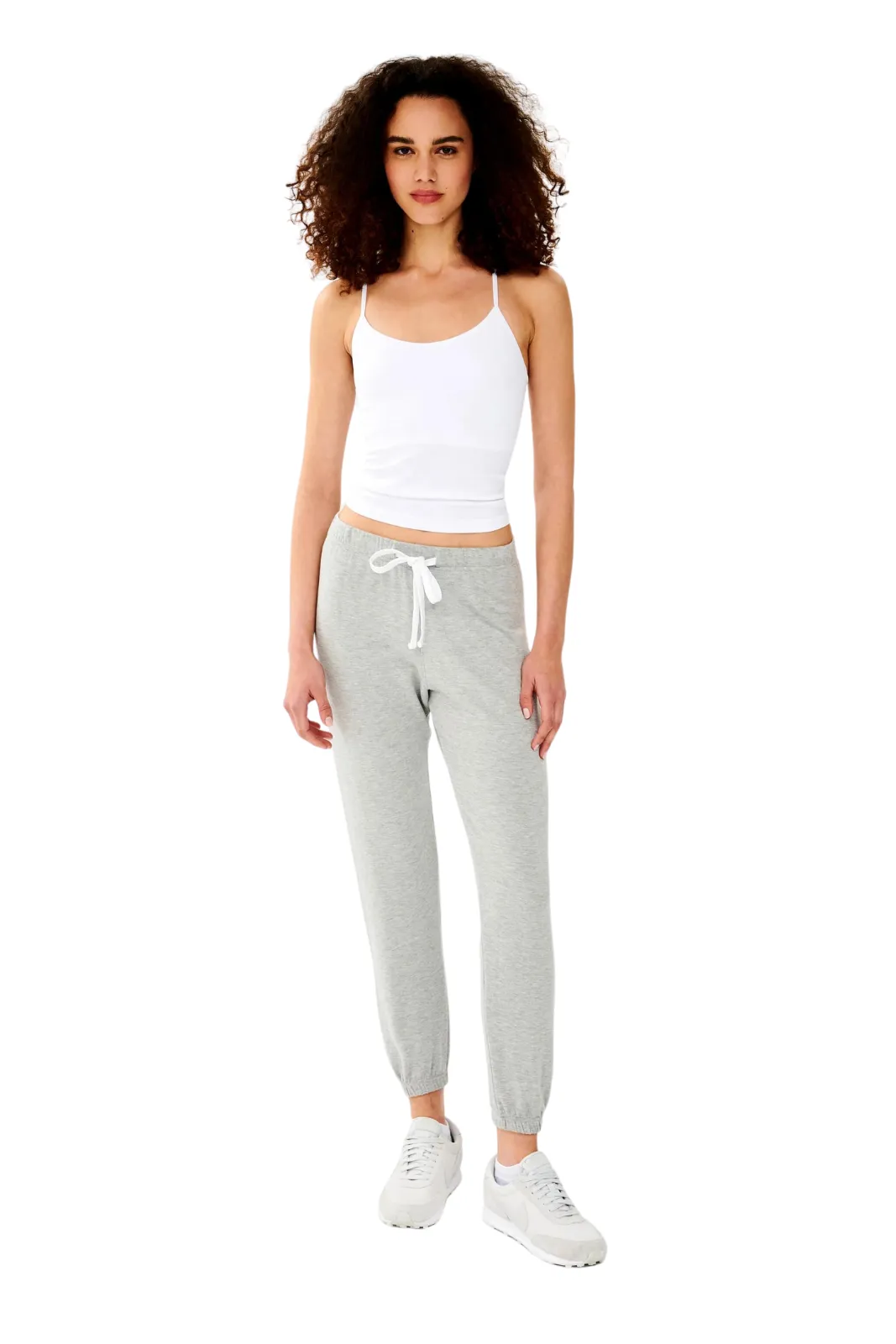 Sonja Fleece Sweatpant , Heather Grey