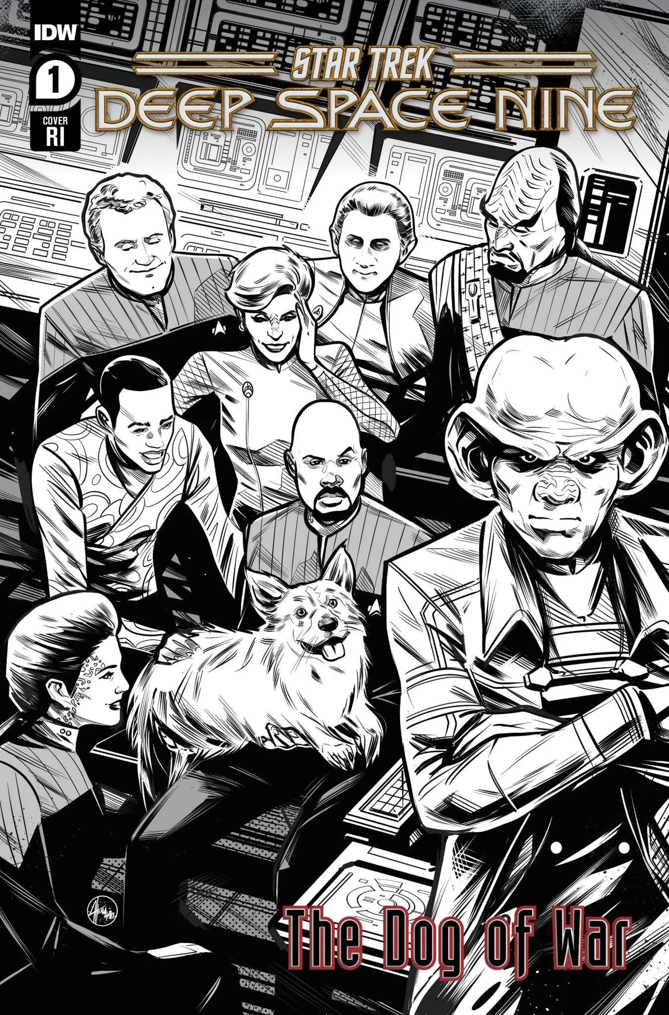 Star Trek: Deep Space Nine--The Dog Of War #1 Variant Ri (10) (Hernandez)