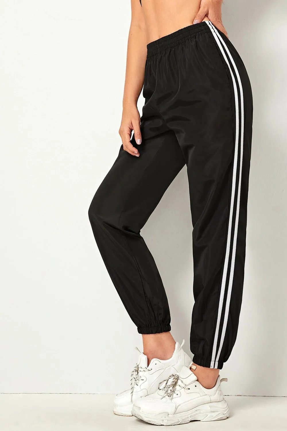 Stripe Sweatpants