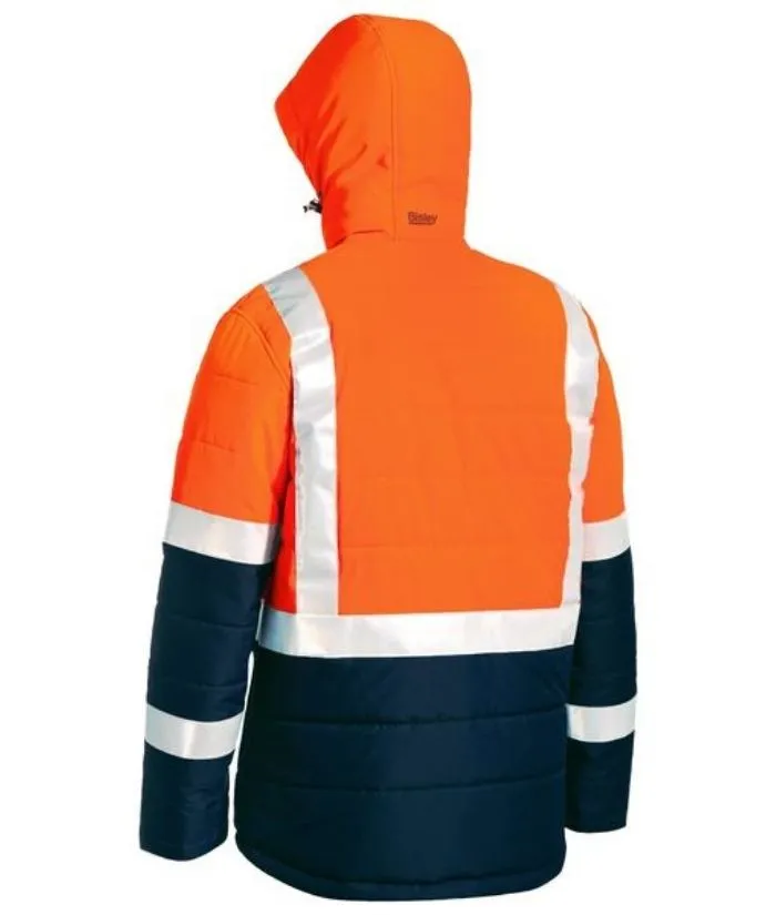 Taped Hi Vis Puffer Jacket