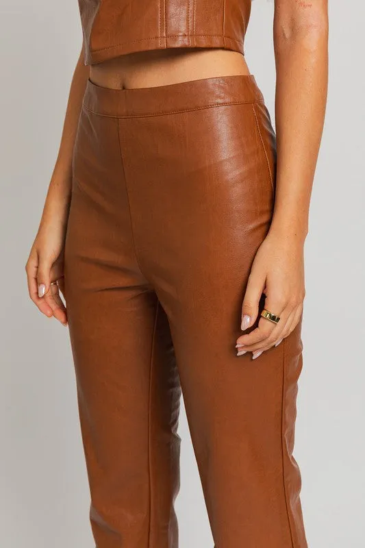 TEEK - Milk Chocolate Straight Pants