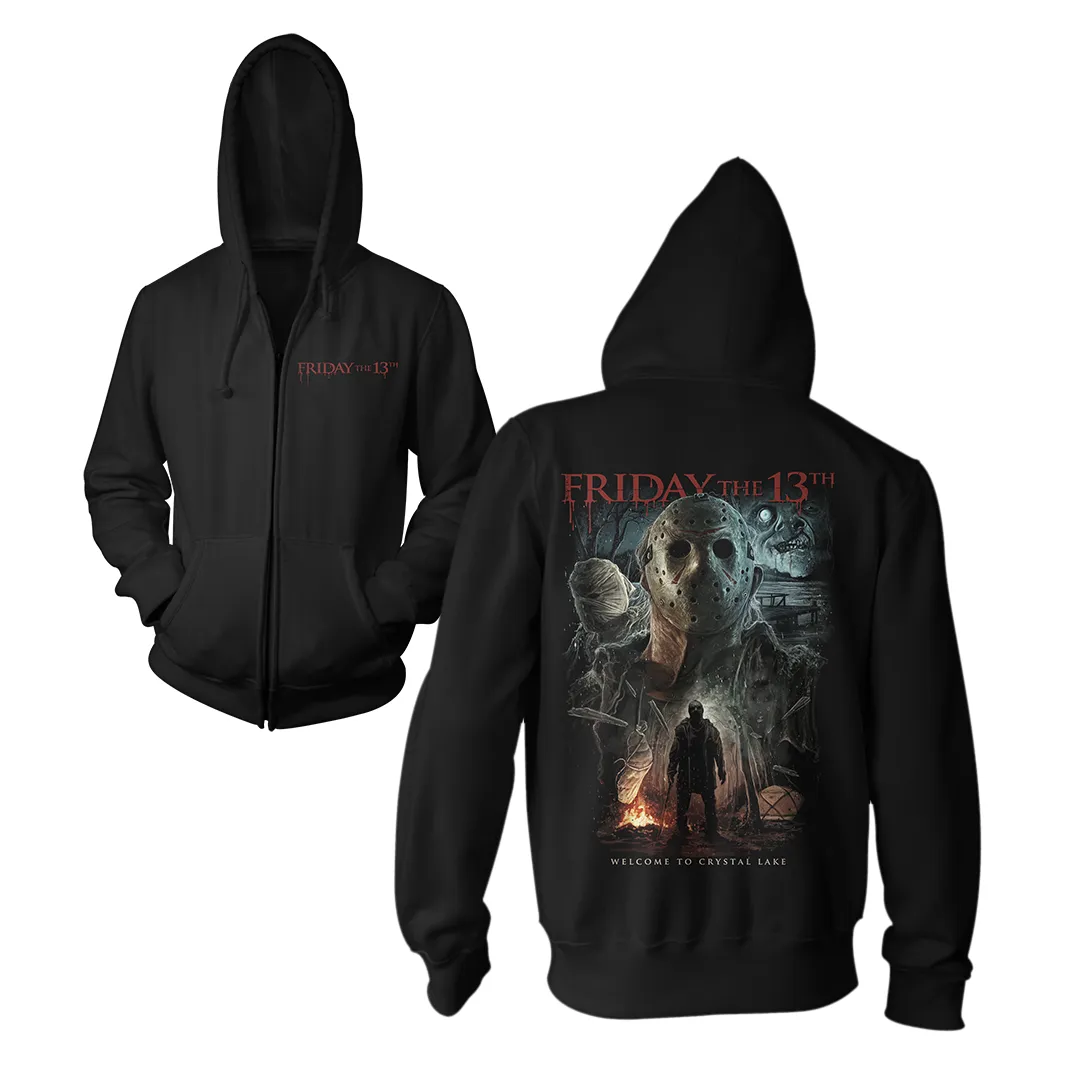 Welcome to Crystal Lake 2009 - Zip Hoodie