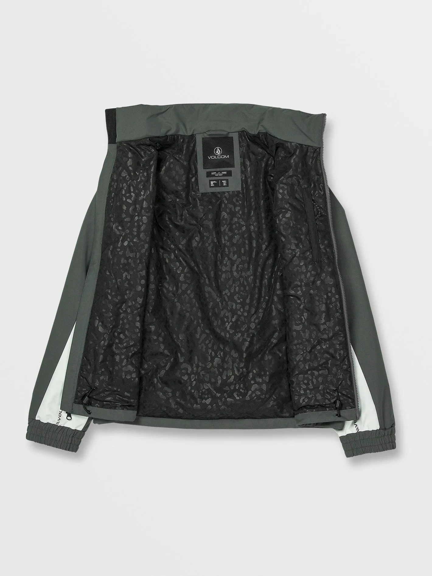 Womens V-Sauce Insulated Jacket - Eucalyptus