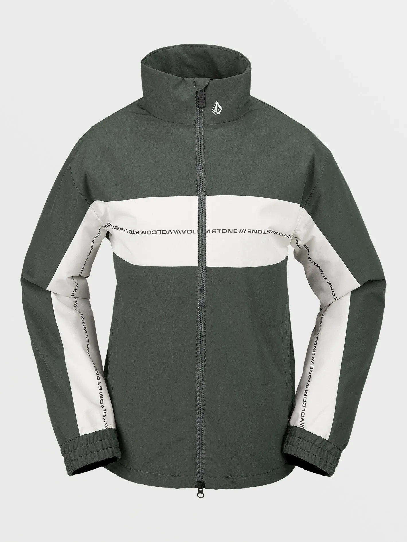 Womens V-Sauce Insulated Jacket - Eucalyptus